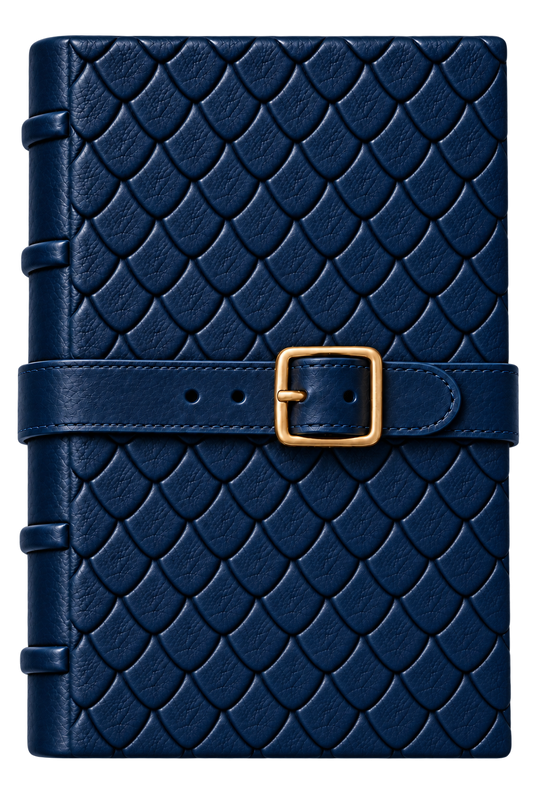 Dragon Journal Blue Blank